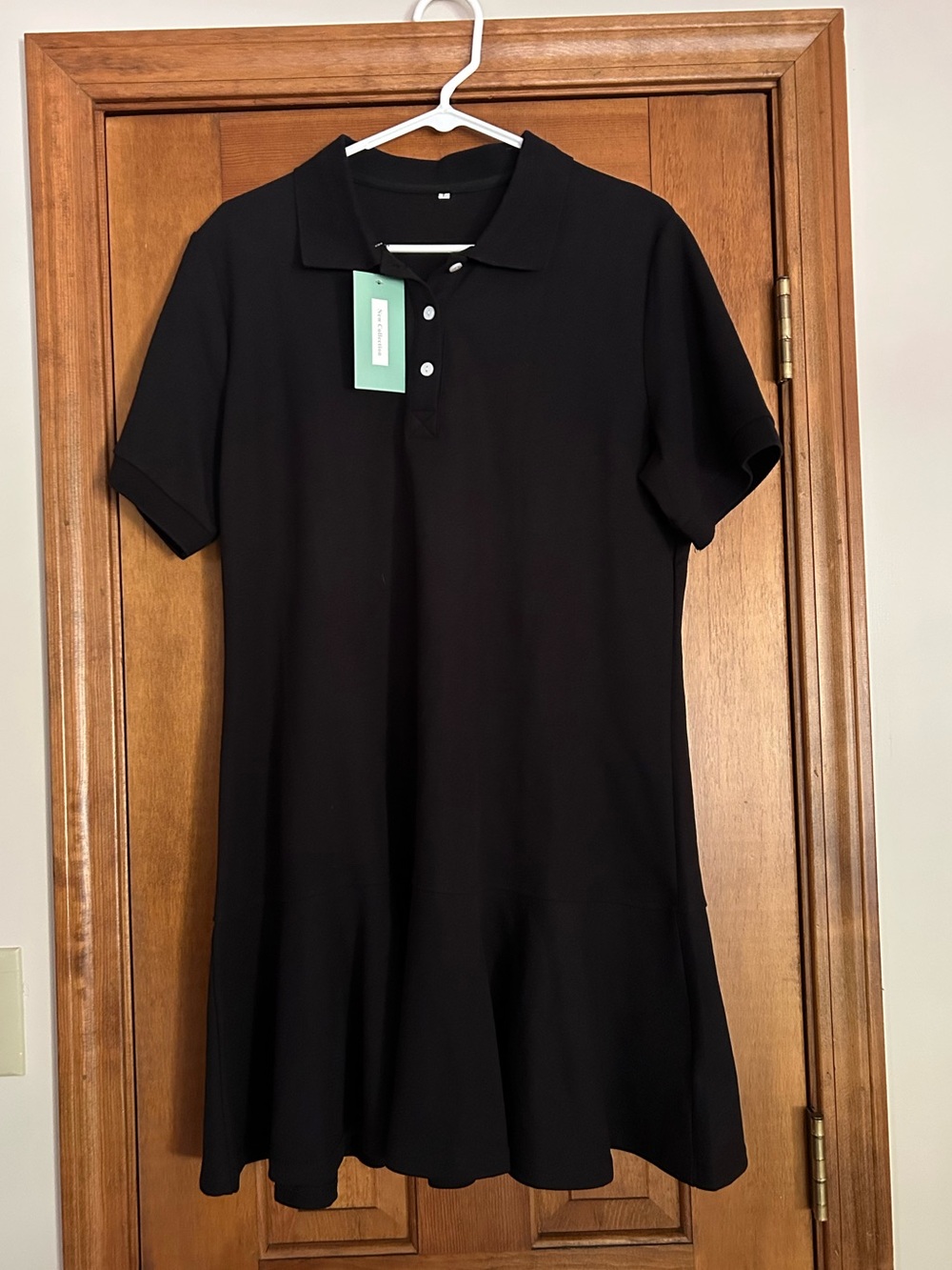 Polo Style Dress L NWT